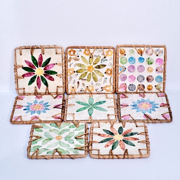 Square Coaster Tray
