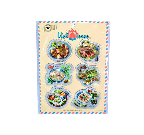 Vietnamese Food Magnet Set