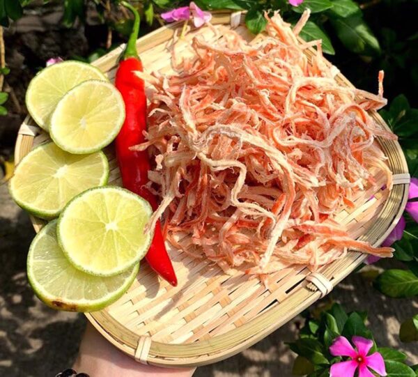 Coconut-Coated Dried Squid